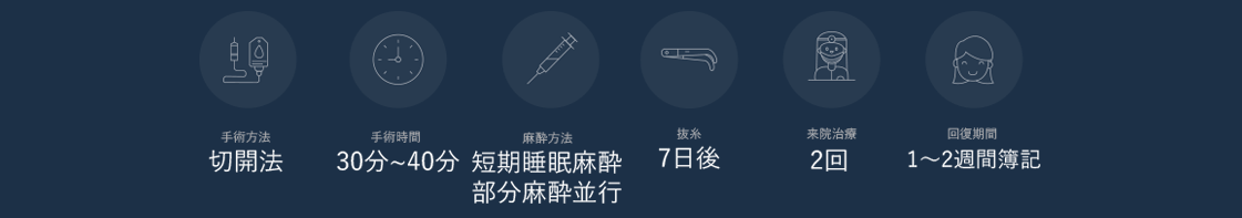目-切開法